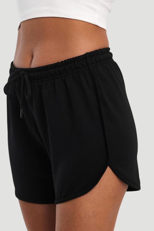 Short ample en coton pour femme